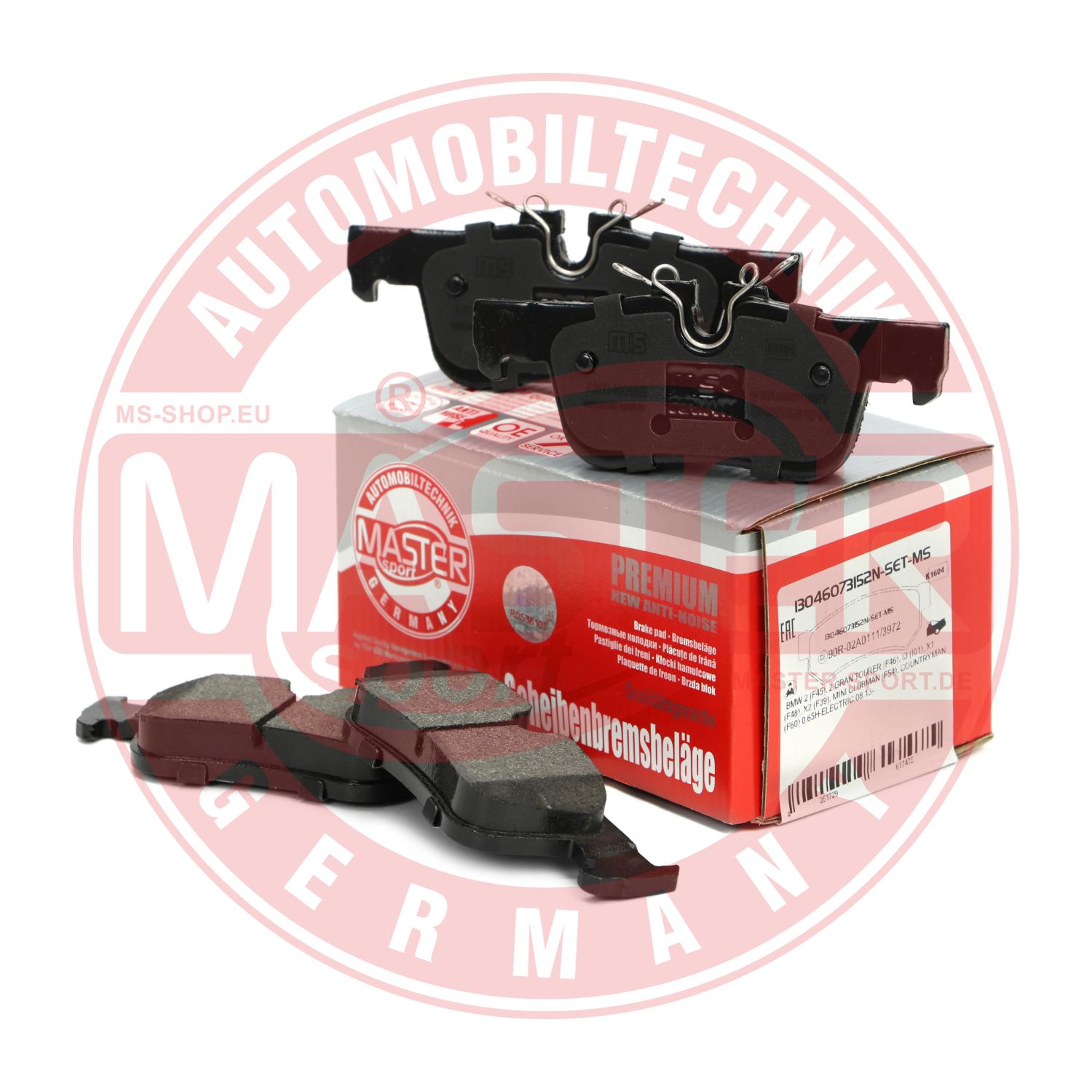 Placute frana MASTERSPORT GERMANY 13046073152N-SET-MS